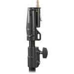 Manfrotto Alu Cine Air-Cushioned Stand with Leveling Leg (Black, 7')