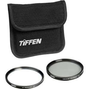 Tiffen UV Protection & Circular Polarizing Filter Photo Twin Pack (77mm)