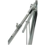 Avenger Baby Steel Stand 40 with Leveling Leg (Chrome-plated, 13')