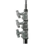 Avenger Baby Steel Stand 40 with Leveling Leg (Chrome-plated, 13')