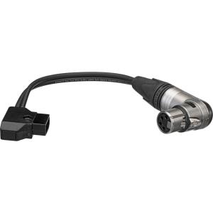 Anton/Bauer P-Tap to 4-Pin XLR Cable (9")