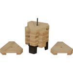 Matthews Set of 10 Elephant Blocks (2") with Handle