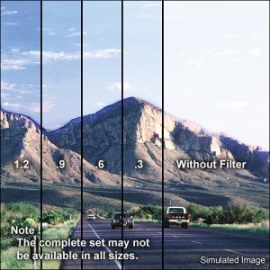 Tiffen Soft-Edge (Vertical Orientation) Graduated ND Filter (3.3 x 3.9", 2-Stop)