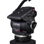 Cartoni Focus 22 Head BB with Telescopic Pan Bar, HD 1-Stage AL Tripod, MLS, Rubber Feet & Soft Case (100mm)