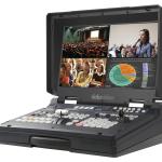 Datavideo MobileCast Production Station HS-3200, 3x PTC-140, RMC-300A, and sturdy transport cases