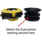 Bluestar RED CAM Special Viewfinder Eyecushion (Fleece, Orange)