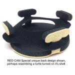 Bluestar RED CAM Special Viewfinder Eyecushion (Fleece, Orange)