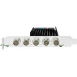 AJA Corvid 44 12G PCIe 4-Channel 12G-SDI Full-Size BNC I/O Card (Tall Bracket, Fanless)