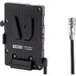 Anton/Bauer Pro V-Mount Battery Bracket with BMPCC 6K/4K 2-Pin LEMO-Type Output