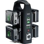 Anton/Bauer GM4 Quad Micro Battery Charger (Gold Mount)