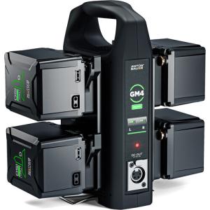 Anton/Bauer GM4 Quad Micro Battery Charger (Gold Mount)
