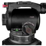 Cartoni Focus 10 Fluid Head Kit with 2-Stage Carbon Fiber SmartStop SDS Tripod (100mm)