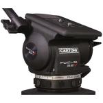 Cartoni Focus 22 Tripod System with 2-Stage Aluminum Legs, Mid-Level Spreader, and Bag
