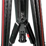 Cartoni Focus 22 Tripod System with 2-Stage Carbon Fiber Legs, Mid-Level Spreader, and Bag