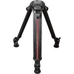 Cartoni Focus 18 Tripod System with 2-Stage Carbon Fiber Legs, Mid-Level Spreader, and Bag
