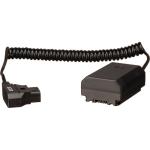 Anton/Bauer P-Tap to NP-FZ100 Regulated 7.4V Dummy Battery for Sony a9/a7R III