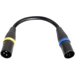 Aputure 3-Pin Male to 4-Pin Male XLR Head Cable (7.9")
