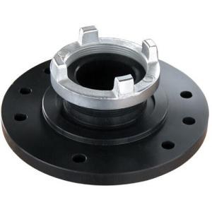 Cartoni Flat to Mitchell Base Adapter with Castle Nut