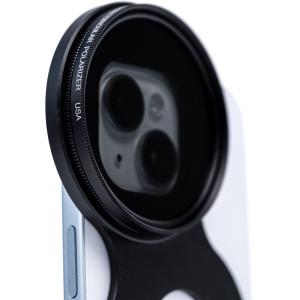 Tiffen 58mm Filter Adapter for iPhone 13, 14, and 15 Plus