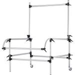 Manfrotto Still Life Shooting Table Frame Without Plexiglass Panel (Silver)