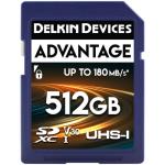 Delkin Devices 512GB ADVANTAGE UHS-I SDXC Memory Card