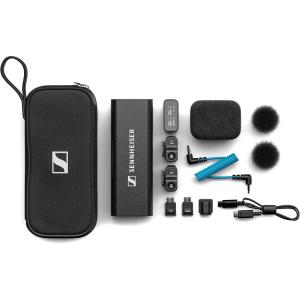 Sennheiser Profile 2-Person Clip-On Wireless Microphone System/Recorder for Camera & Smartphone (2.4 GHz)