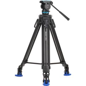 Benro A572LLKH Lightning Lock Tripod with KH Head (Aluminum, 60mm Bowl)