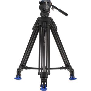 Benro A673LL Lightning Lock Tripod Kit with BV6H PLUS Head (Aluminum, 75mm Bowl)