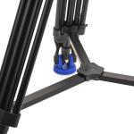 Benro Lightning Lock Video Tripod (Aluminum, 60mm Bowl)