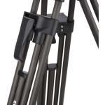 Benro Lightning Lock Video Tripod (Carbon Fiber, 60mm Bowl)