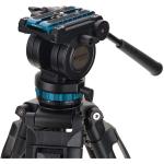 Benro C572LLKH Lightning Lock Tripod Kit with KH Head (Carbon Fiber, 60mm Bowl)