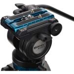 Benro C572LLKH Lightning Lock Tripod Kit with KH Head (Carbon Fiber, 60mm Bowl)