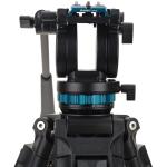 Benro C572LLKH Lightning Lock Tripod Kit with KH Head (Carbon Fiber, 60mm Bowl)