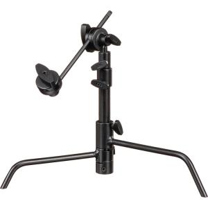 Matthews Pocket C-Stand with 1/4"-20 Adapter (Black)