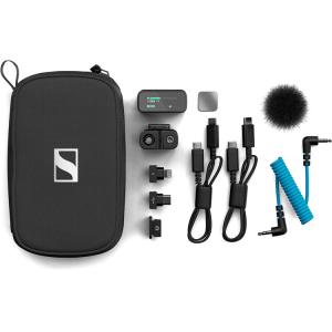 Sennheiser Profile 1-Person Clip-On Wireless Microphone System/Recorder for Camera & Smartphone (2.4 GHz)