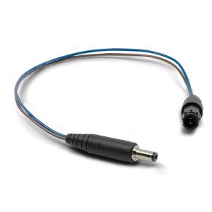 AJA Male Mini-Con-X to Male Barrel Adapter Cable (12")