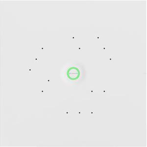 Sennheiser TeamConnect Ceiling Medium Microphone with Ceiling Tile Mount Kit (White, US, 2')