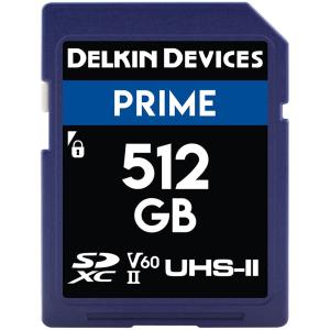 Delkin Devices 512GB PRIME UHS-II SDXC Memory Card
