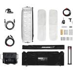 Aputure INFINIMAT LED with Clear Softbox & 400W Control Box Pack (1 x 4', V-Mount)