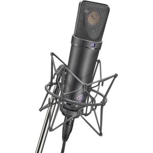 Neumann U 87 Ai Large-Diaphragm Multipattern Condenser Microphone (Studio Set, Black)