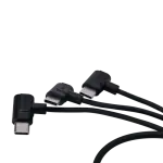 Deity Microphones SPD-HR3U 4-Pin Hirose to Triple USB-C Cable