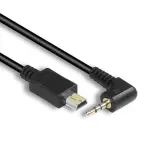 PortKeys Camera Control 80cm Cable for Panasonic CamerasBlack