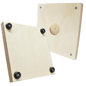 Panther Wood Plate 18x18cm / 7x7'