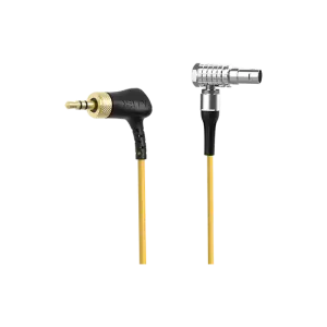 Deity Microphones C17 Right-Angle Locking 3.5mm TRS to Right-Angle 9-Pin LEMO Timecode Cable