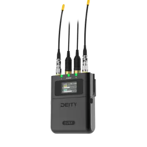 Deity Microphones Theos D2RX Digital Camera-Mount Wireless Microphone Receiver (US: 550 to 960 MHz)