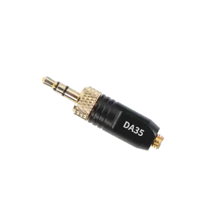 Deity Microphones DA35 Microdot to Locking 3.5mm Adapter (Black)