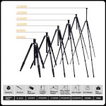 Fotopro X-75C Carbon Fiber Tripod with Ball Head