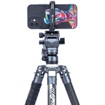 Fotopro X-Aircross 3 Video Carbon Fiber Tripod (Slate Gray)