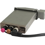 Cable Techniques 24" Low-Profile LPS TA3F To LPXLR-3M Cable (Brown)