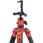 Fotopro X-Aircross 3 Carbon Fiber Travel Tripod with FPH-42QR Ball Head (Flame Orange)